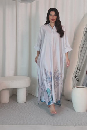 Icy Petal Dress